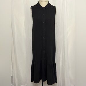 Beach Lunch Lounge Gauze Sleeveless Maxi Dress